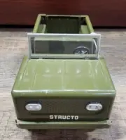 New Vintage 1960's STRUCTO International Scout Army Cub Pressed Steel Toy