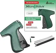The Original MicroStitch® Tagging Gun Kit – Includes Micro Stitch Tagging Tool, 1 Needle, 600 White Fasteners & 480 Black Fasteners (Starter Kit), PN111870