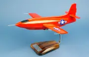 USAF Bell X-1 Chuck Yeager Glamorous Glennis Desk Top Jet Model 1/24 AV Airplane