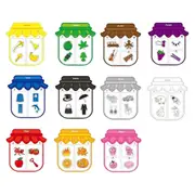 Magic Magnetic Color Sorting Set - Color Sorting Toys for Toddlers, Color and Shape Sorting, Preschool Time Learning Multicolor