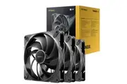 Antec Tranquil140, PWM, 2000RPM, 59.23CFM, 2.46mm , 4 Pin PWM Connector, 140mm x 25mm Performance case Fan, Tranquil Series 3 Pack