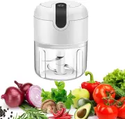 Electric Mini Garlic Chopper,Food Processor,Portable Cordless Garlic Mincer Mash