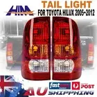 Pair LH+RH Ute LED Tail Lights Rear Lamps For Toyota Hilux 2005-2011 2WD 4WD