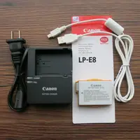 在飛比找蝦皮購物優惠-【優品】佳能Canon LP-E8電池LC-E8C充電器EO