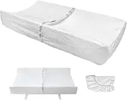 fond + found Changing Pad with Ultra Soft Plush Cover, Waterproof Contour Diaper Changing Mat for Dresser Top, with Baby Changing Pad Cover Waterproof Hypoallergenic Washable