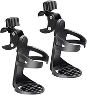 BESPORTBLE Ergonomic Wheelchair Cup Holder Multi-use Clip for Stroller Walker Elderly Hospital Nursing Home