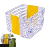 Pool Storage Bin, Poolside Basket, Removable Hanging Pool Basket - Multifunctional Wall Bathtub Basket Shelf, Ground Pool Accessories Pool Toy Storage for Swimming Pool
