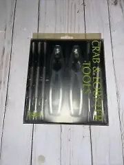 RSVP Seafood Crab Legs and Lobster Cracking Tool Set NEW IN BOX