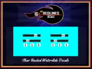1/64 Ford-J Car' Replica Decal SCR-0467