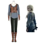 The Witcher 2 Cirilla Cosplay Costume | Fantasy Outfit
