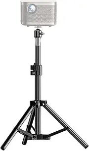 Projector Stand - Projector Mount, Telescopic Bed Floor Stand | Portable Projector Stand with Folding Tripod, Compact Desktop Tripod, Floor Stand R