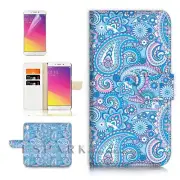 Abstract Pattern TPU Phone Wallet Case Cover Telstra Essential Smart 2 - 31188
