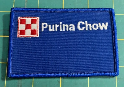 PURINA CHOW ADVERTISING PATCH ( 2.5 X 4 IN.)