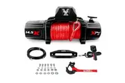 X-BULL Electric Winch 12V Synthetic Rope Wireless 14500LB Remote 4X4 4WD Boat