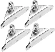 OSALADI 10mm Ball Mounting Bracket for Gas Struts 4pcs Gas Spring Mounting Bracket Shock Absorption for Car Lift Support