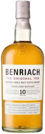 Benriach The Original 10 Speyside Single Malt Scotch Whisky