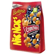 LORENZ NIC NAC'S - CHAKALAKA 110G - CRISPY CRUNCH PEANUTS ORIGINAL SNACK CHIPS