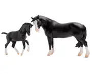 Breyer Horses Nistar Blazing Kansas Lom & GTF Blazing Ethel 1:9 Traditional Scale 1857