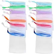 DRESSOOS Pcs Soap Exfoliating Soap Saver for Handmade Facial Body Cleaning Comfortable Texture Rope Design for Easy Hanging Quick Drying Random