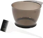 DECORNIJIA 2pcs Hair Dye Kit Salon Hair Coloring with Tinting Bowl Brush Reusable Dyeing Tools for Easy Oiling Treatments