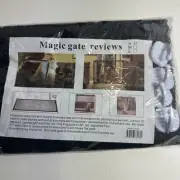 Magic Gate Dogs Pets Mesh Portable Safety Fence C6