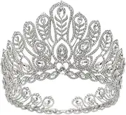 [Generic] Crown Tiaras Big Headwear Bridal Wedding Crown Hair Prom Headdress
