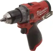 Milwaukee 2504-20 M12 12V Cordless Mini Drill/Driver - Red