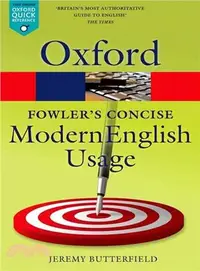 在飛比找三民網路書店優惠-Fowler's Concise Dictionary of