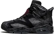 [Jordan] Women's Shoes Nike 6 Retro Singles Day Triple Black DB9818-001, Black, 9.5