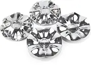 HowioZil 4Pcs 168mm(6.6in) Wheel Center Caps Wheel Rims Replacement 04721717AA 4721717AA Chrome Hub Caps, 2008-2010 Town and Country with 17‘’ Wheels Rim Caps