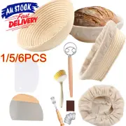 Oval/Round Rattan Bread Proofing Basket Sourdough Banneton Fermenation Basket AU