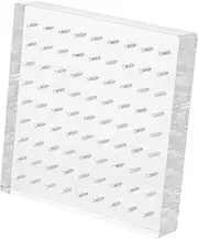 ZUNOXAZ Clear Acrylic Display Stand Peg Display Easel Holder for Crystal and Collectibles Elegant Table Stand for Figures and Medals Lightweight and Portable Design for Showcase