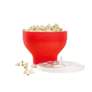 Popcorn Maker Cup Home Pop Corn Popper Machine Cooker Snack Microwave Bowl