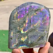 417G Natural Gorgeous Labradorite QuartzCrystal Stone Specimen Healing