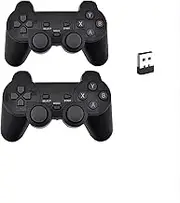 Controller Remote Gamepad For GA&MI&NJ&A 2.4G Wireless Gamepad Joystick Game Controller for Game Stick Smart TV TV Box Game Box PC Joystick Game Accessories(2PCs)