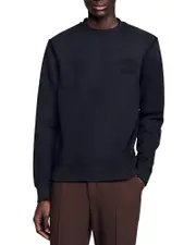 Sandro Faded Logo Sweatshirt
