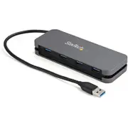 Startech HB30AM4AB 4 Port USB 3.0 Hub 5Gbps 4A - 28cm Cable