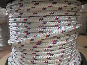 ANCHOR LINE DOCK LINE 9/16 x 75' DOUBLE BRAID POLYESTER ROPE MADE IN USA
