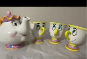 Mrs Potts Teapot And Chip Mugs