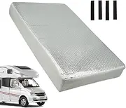 RV Skylight Cover | Waterproof Insulated RV Skylight Insulator,Removable Reflective Ventilation Accessory for Motorhome Trailer Caravan Bathroom Attic Winter