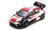 Model Car Rally Scale 1:43 spark Toyota Yaris Rally Finland 2023