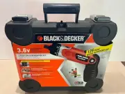 Black & Decker 9078TP 3.6 Volt NiCad Cordless Rechargeable Screwdriver Kit New