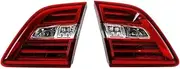 Car Inner LED Taillight Compatible for Mercedes-Benz W166 LED Rear Lamptaillight Lamp for ML300 ML350 ML400 2012 2013 2014 2015 Car Styling(Left and Right)