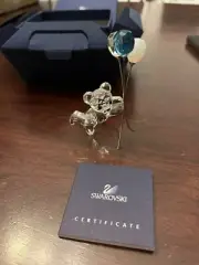 Swarovski Kris Bear Balloons for You Crystal Figurine #1016622 MIB