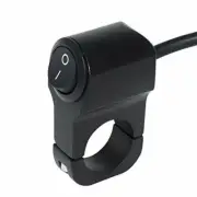 7/8" Motorcycle Handlebar Mount ON-OFF Switch 12V For Headlight Fog Light Lamp