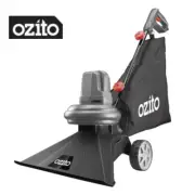 Ozito Corded Garden Vacuum Mulcher Electric Blower Cleaner with Wheels 1600W