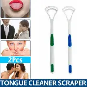 Tongue Cleaner Scraper Dental Care Oral Hygiene Tounge Mouth Kit Tongue Scraper