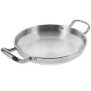 stainless steel wok Large Pot Cooking Stainless Steel Wok Frying Pan Special