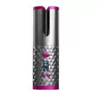 LCD Cordless Auto Rotating Hair Curler Ceramic Curling Iron- USB Charging
