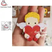 Cupid Valentine's Day Metal Cutting Dies Scrapbooking Die Cut Card Making Craft